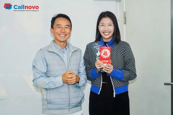 Callnovo Chinese New Year employee award ceremony